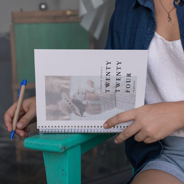 Minimal Photo Typography YEAR Planner (Creator Uploaded)