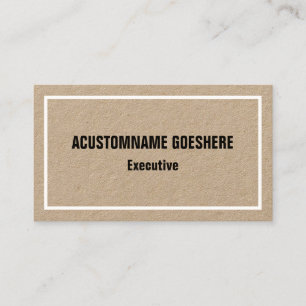 Minimal, Professional Business Card