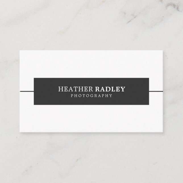 Minimal Professional Business Cards (Front)