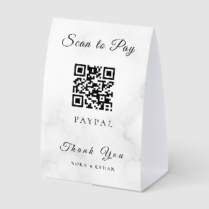 Minimal Professional Business Table Tent Sign