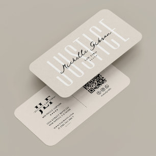 Minimal Professional Lawyer Notary Attorney Sand Business Card