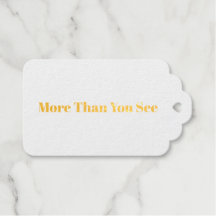Minimal Quote Luggage Tag | PersonalizeLuggage Tag