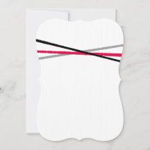 Minimal Red Black Grey