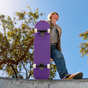Minimal Royal Purple Skateboard for Skaters