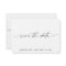 Minimal Save the Date Elegant Calligraphy