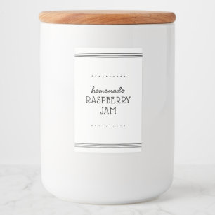 Minimal Script Cottage Food Label Set