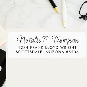 Minimal Script Simple Clean Script Return Address Return Address Label