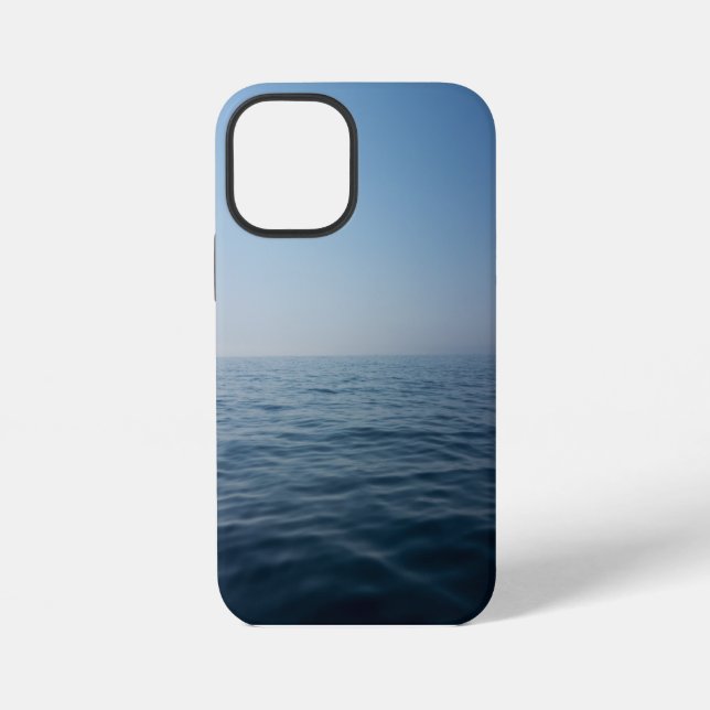 Minimal Sea View iPhone Case (Back)