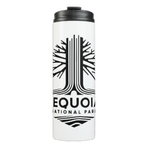 Minimal Sequoia National Park Thermal Tumbler