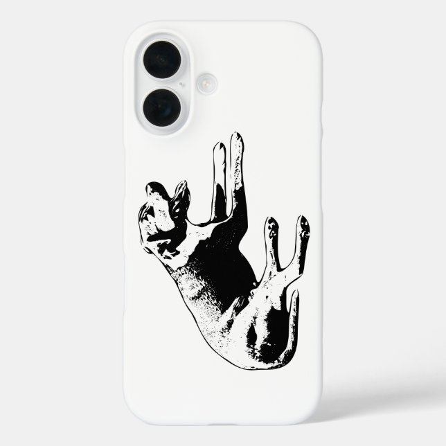 Minimal Side Lounge—Modern Dog Case-Mate iPhone Case (Back)