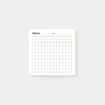 Minimal Simple Memo Grid