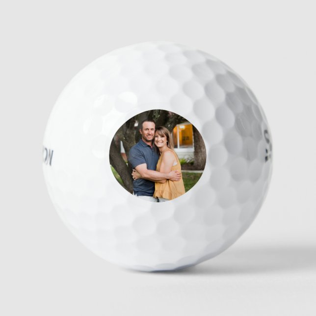 Minimal Simple Photo Golf Balls (Front)
