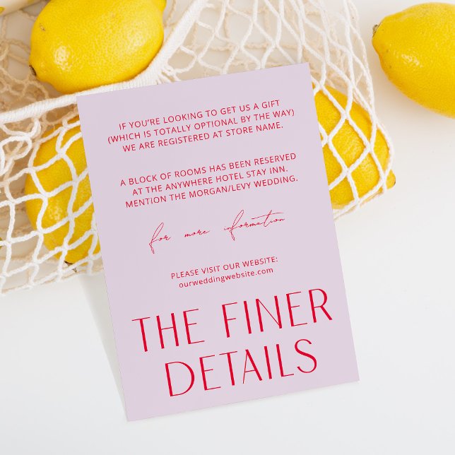 Minimal Simple Purple & Magenta Enclosure Card (Creator Uploaded)