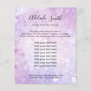 Minimal Skincare / Beauty Flyer Packed with care