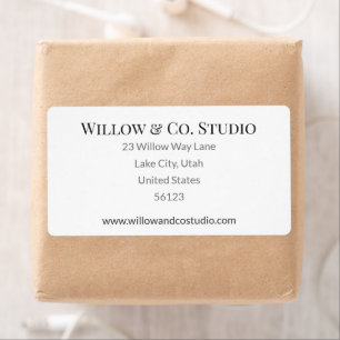 Minimal Small Business Shipping