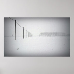 Minimal Snow Poster