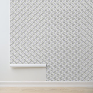 Minimal Soft Nordic Lavender Wallpaper