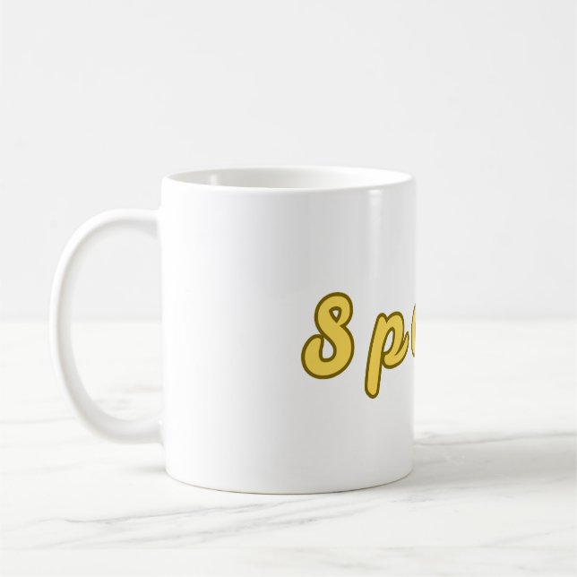 Minimal Sports Mode Coffee Mug (Left)
