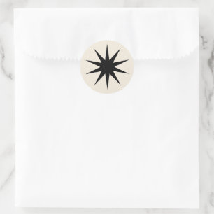 Minimal star sticker Poshmark seller supplies