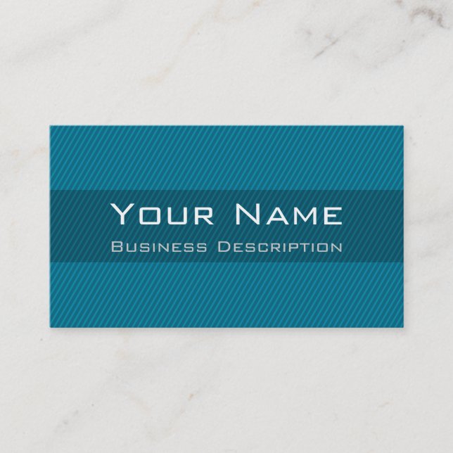 Minimal Stripes Business Card (Front)