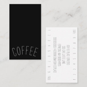Minimal Stymie Word Dark Vertical Curve Loyalty Business Card