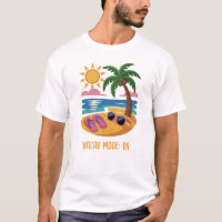 Minimal Summer Beach Scene – Customisable