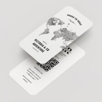 Minimal Travel Planner Silver World Map