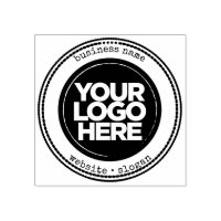 Minimal Typewriter Monogram Business Logo