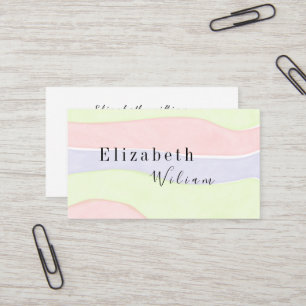 Minimal Typography Aesthetic Business Card