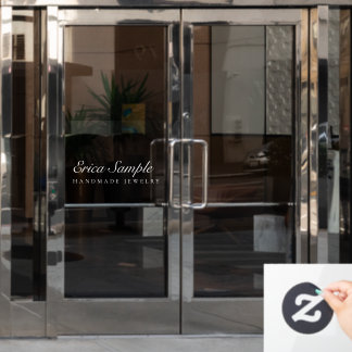 Minimal Typography Elegant Modern Jewellery Busine