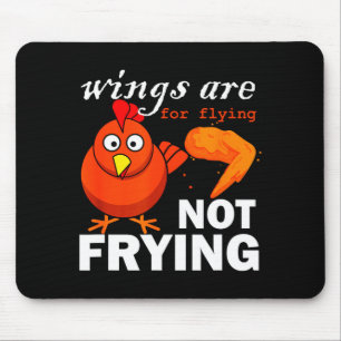 Minimal Vegetarian Gift Funny Vegan Quote Mouse Pad