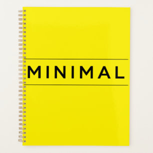 Minimal Vibes Planner