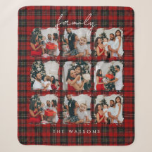 Minimal Vintage Rustic Family Photos Christmas