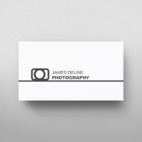 Minimal White Grey Line Icon Photography