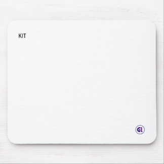 Minimal white mouse pads & desk mats