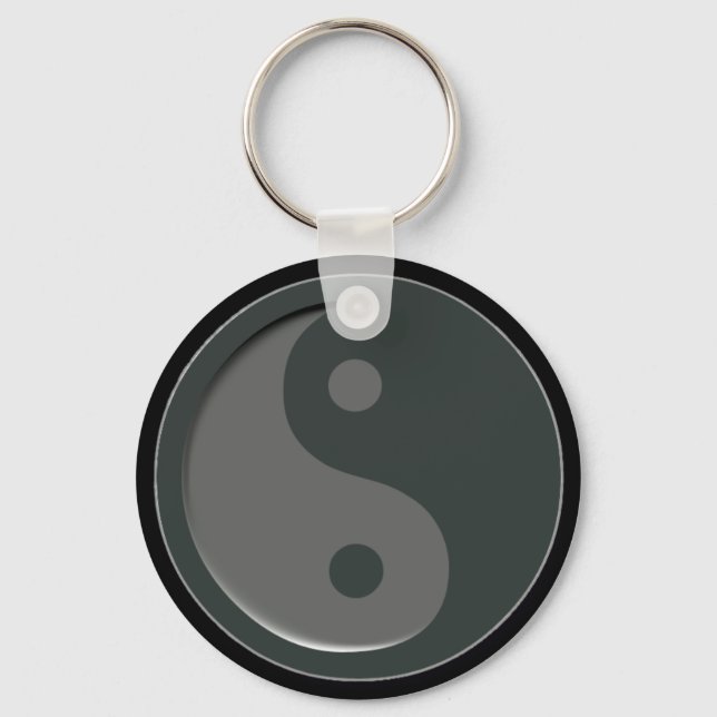 Minimal YingYang Keychain (Front)