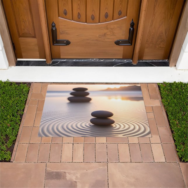 Minimal Zen Garden Doormat (Outdoor)