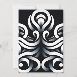 Minimal Zen Sacred Geometric Mandala Abstract Announcement