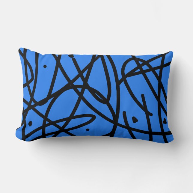 Minimalism Abstract Art Pattern Pillow Cushion (Front)
