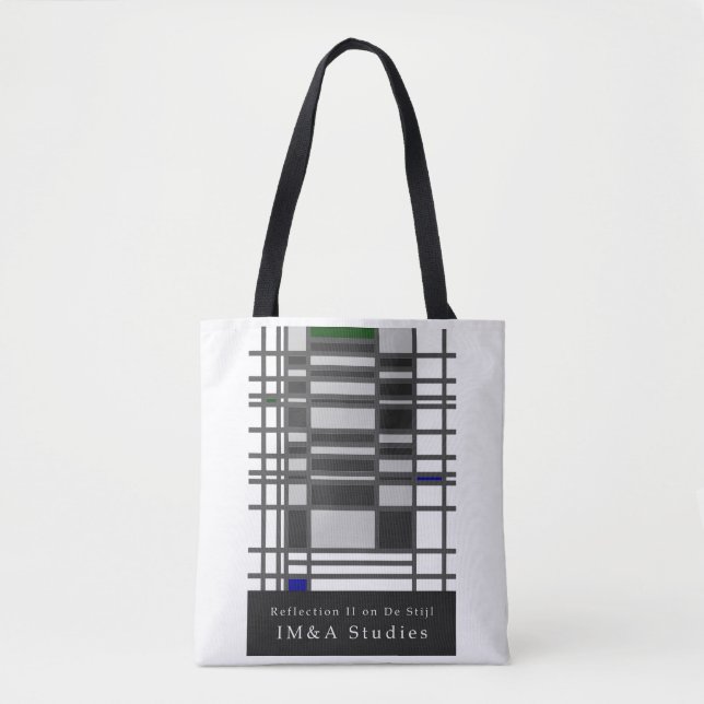 Minimalism Reflection II on De Stijl Tote Bag (Front)