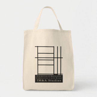 Minimalism Replication 2 Comp 1 w/Brn Grocery Tote Bag