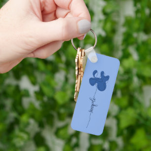 Minimalism Simple Flower Keychain