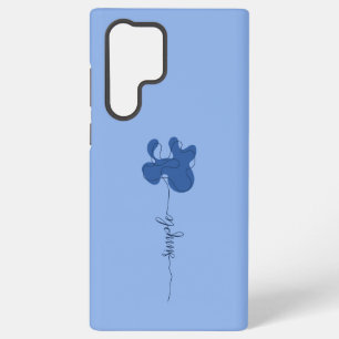 Minimalism Simple Flower Samsung Galaxy Case