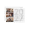 Minimalist 2025 Calendar New Year 3 Photo Collage