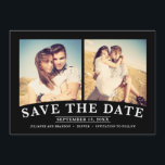 Minimalist 2-Photo Save the Date<br><div class="desc">2-Photo Save the Date</div>