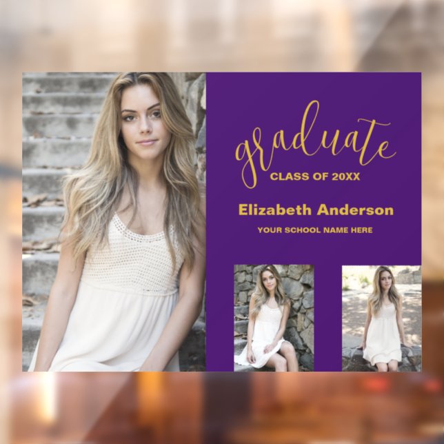 Minimalist 3 Photo Graduation (Sheet 2)