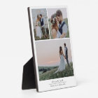 Minimalist 3 Pictures Wedding Photo Frame