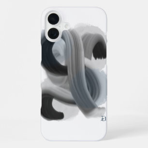 Minimalist Abstract Art iPhone 16 Plus case
