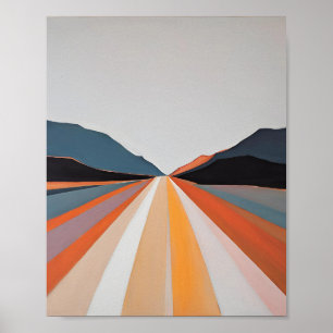 Minimalist Abstract Art Print   Modern Wall Decor
