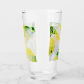 Minimalist abstract composition glass